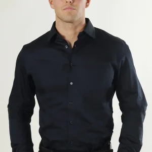 Selected Performance Stretch LS Shirt Black