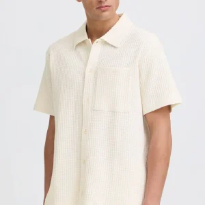 Solid Dutley Shirt Off White