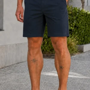Selected Slim Miles Flex Shorts Dark Sapphire