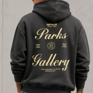 Only & Sons Parks Gallery Relaxed Sweat Hoodie Beluga