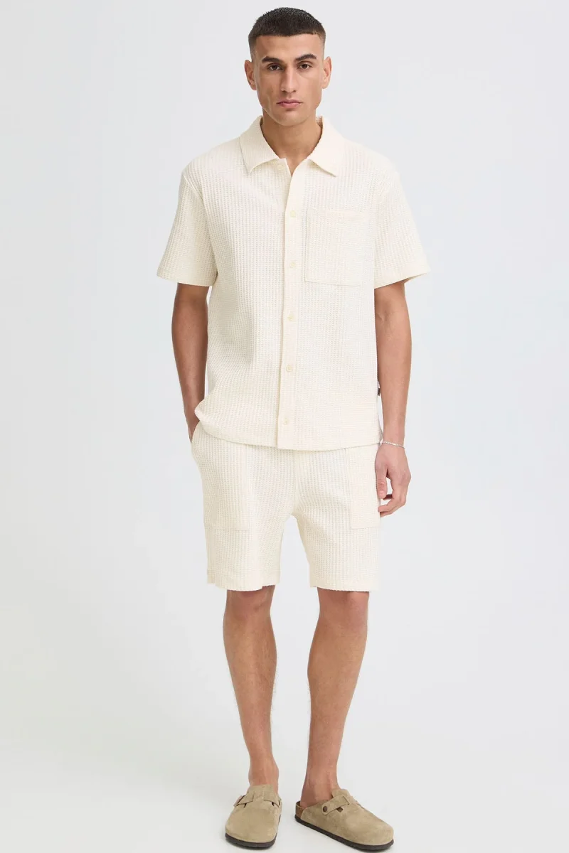 Solid Alann Utley Shorts Off White - Bild 3