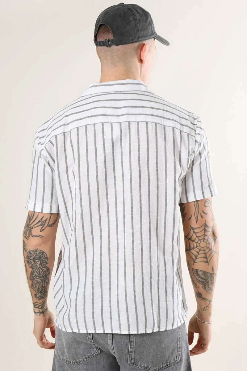 Jack & Jones Liam Resort Shirt SS Dusty Olive - Bild 5