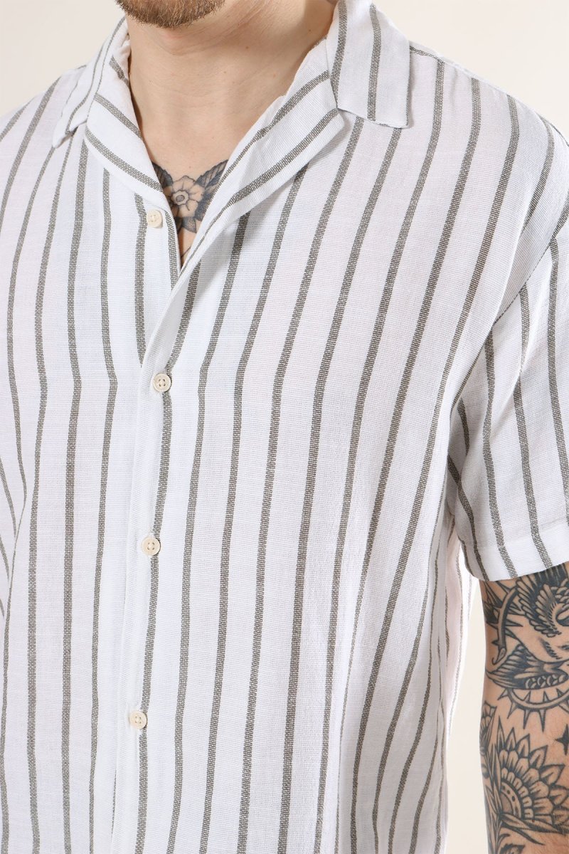 Jack & Jones Liam Resort Shirt SS Dusty Olive - Bild 4