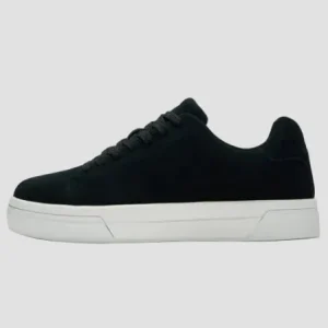 Selected David Chunky Sneaker 2.0 Suede Black