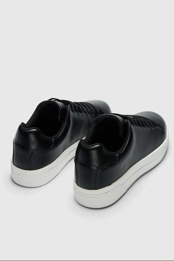 Selected David Chunky Leather Sneakers 2.0 Black - Bild 3