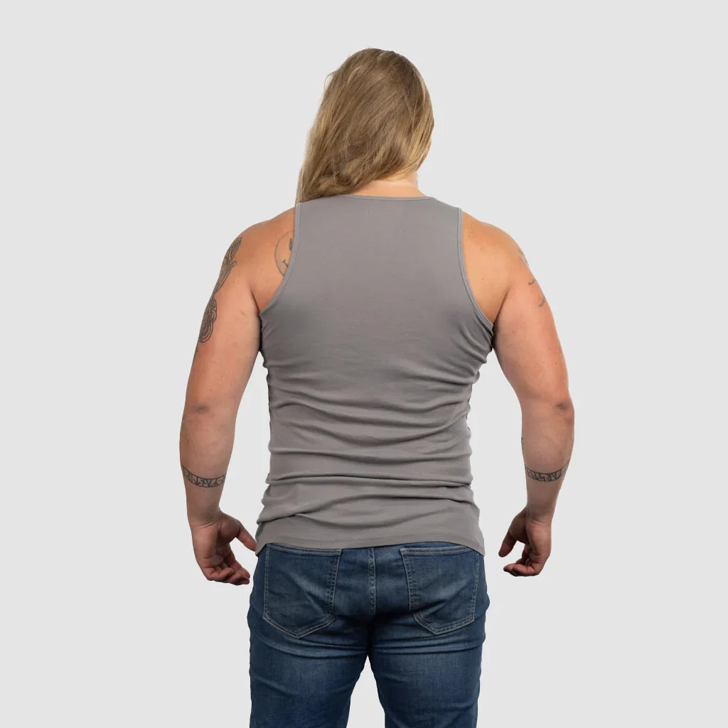 Premium Tanktop, Berserker, Grå - Bild 3