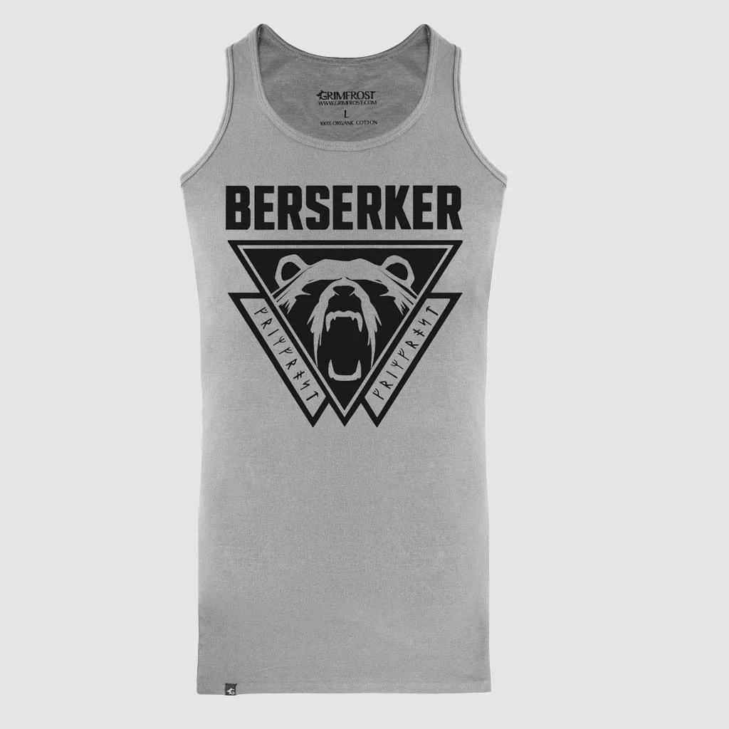 Premium Tanktop, Berserker, Grå - Bild 4