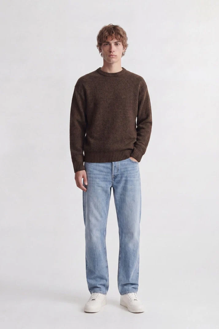 Jack & Jones Soho Ollie Knit Crew Neck SN Cocoa