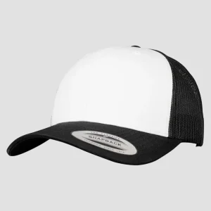 Flexfit Retro Trucker Black / White / Black