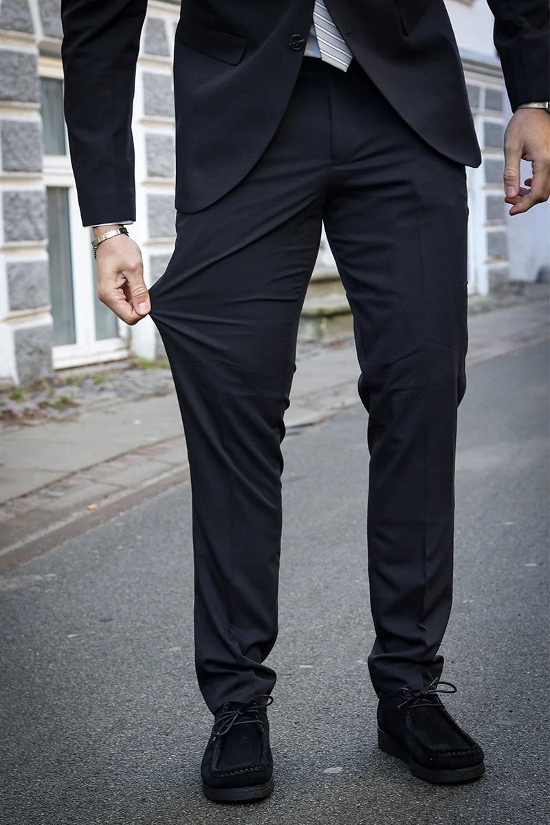 Jack & Jones Premium Franco Slim Fit Kostym Black - Bild 5