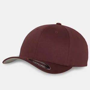 Flexfit Wooly Combed Original Keps Maroon