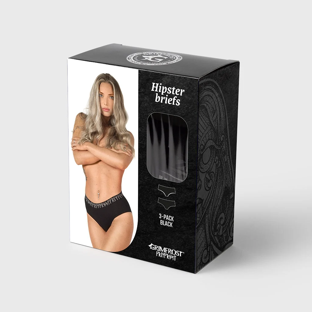 Grimfrost hipstertrosor, 3-pack, Bomull - Bild 7