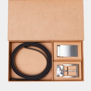 Jack & Jones Jeff Changeable Buckle BoxGiftbox Black