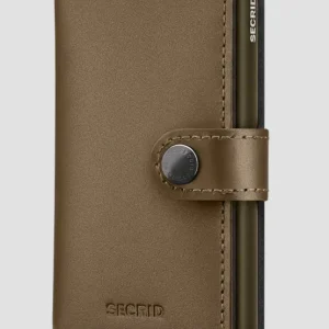 Secrid Miniwallet Matte Satin Bronze Brown