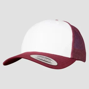 Flexfit Retro Trucker Maroon / White / Maroon