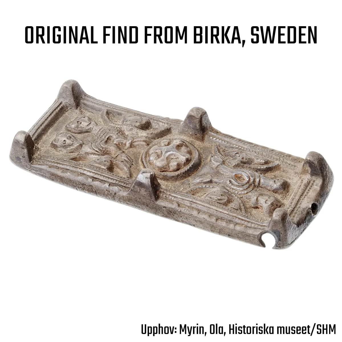 Birka-brosch, Bj 539, Silver - Bild 8