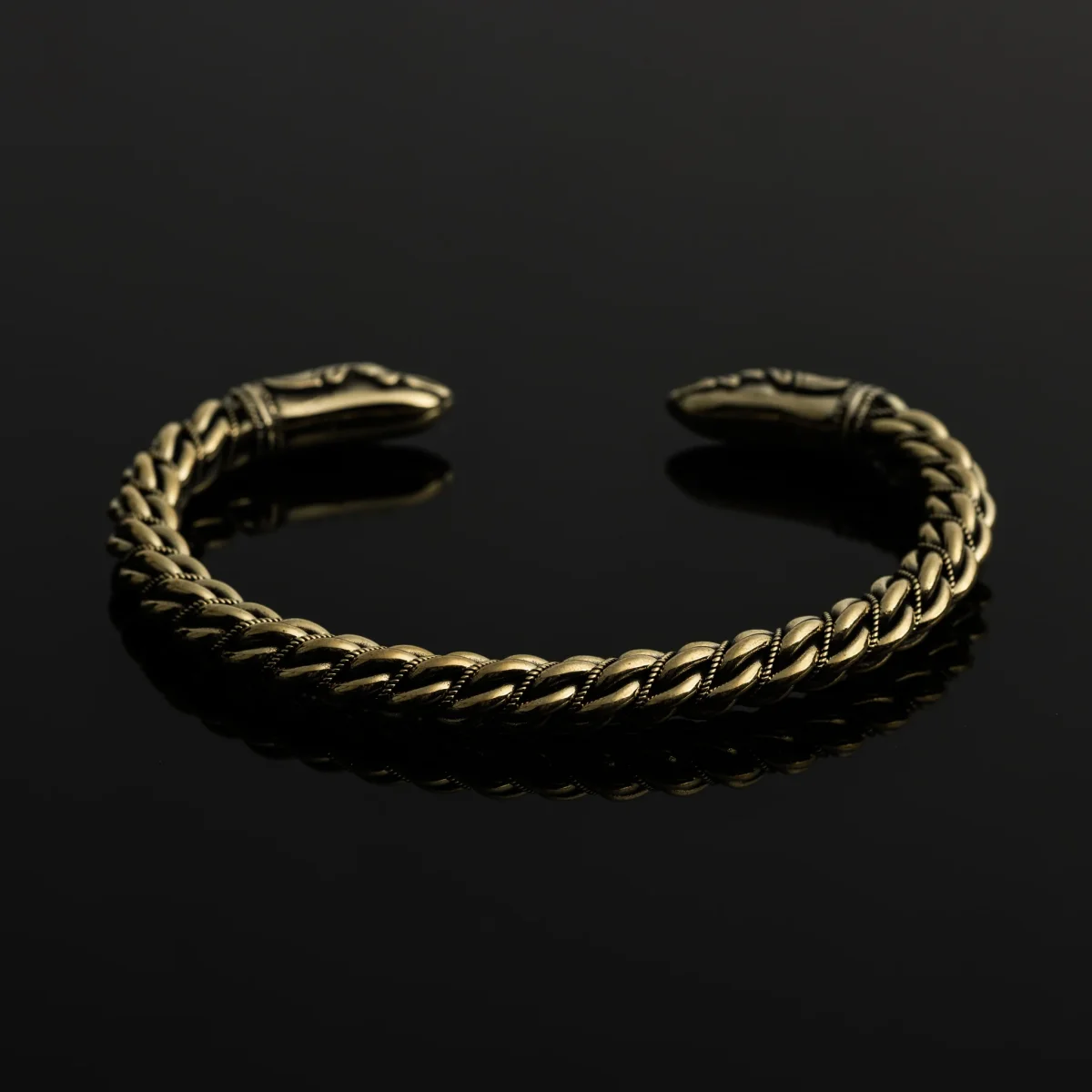 Armring, Huginn & Muninn, Brons - Bild 4
