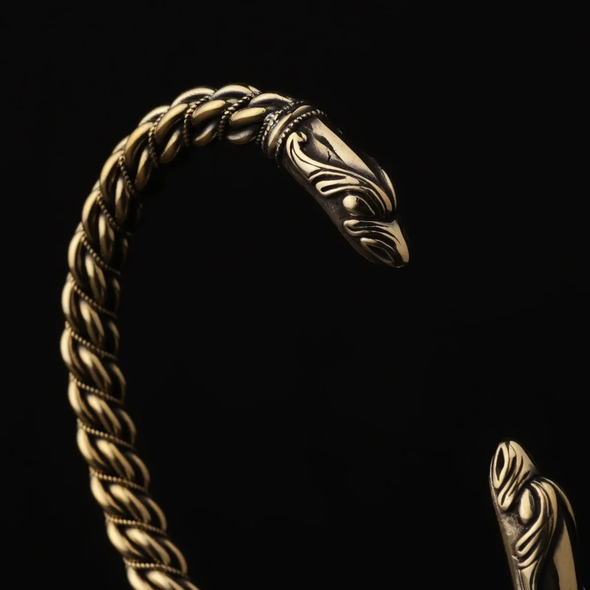 Armring, Huginn & Muninn, Brons - Bild 3