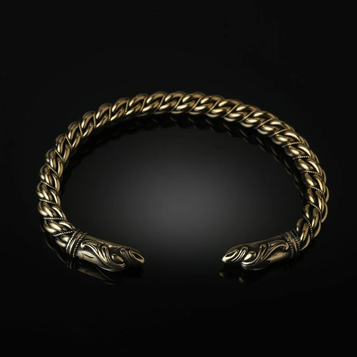 Armring, Huginn & Muninn, Brons - Bild 2