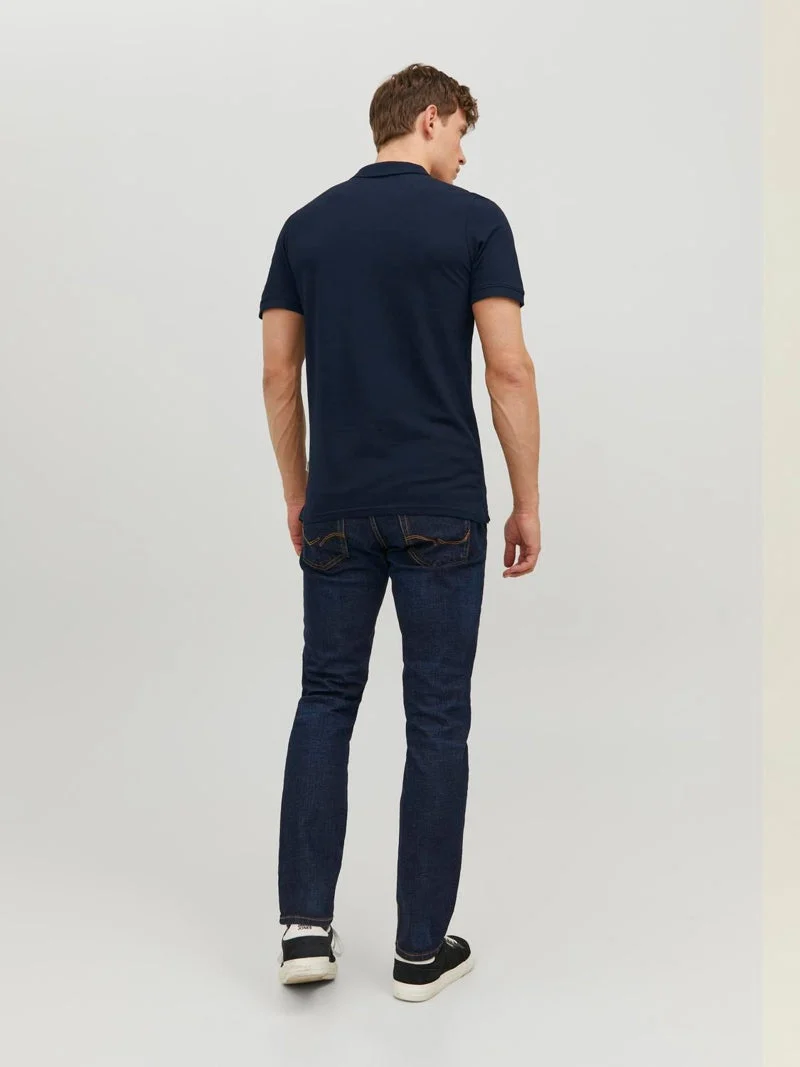 Jack & Jones Basic Polo SS Navy Blazer - Bild 8