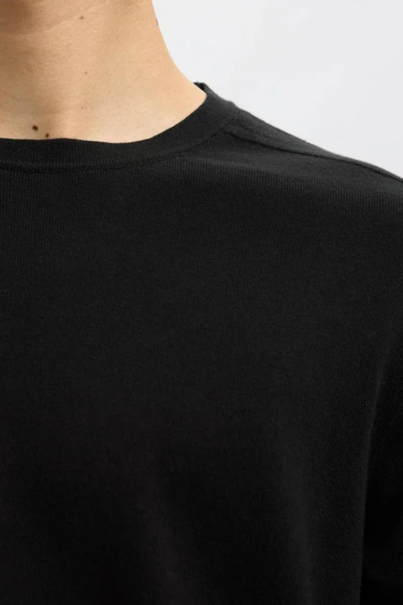 Selected Berg Crew Neck Black - Bild 4