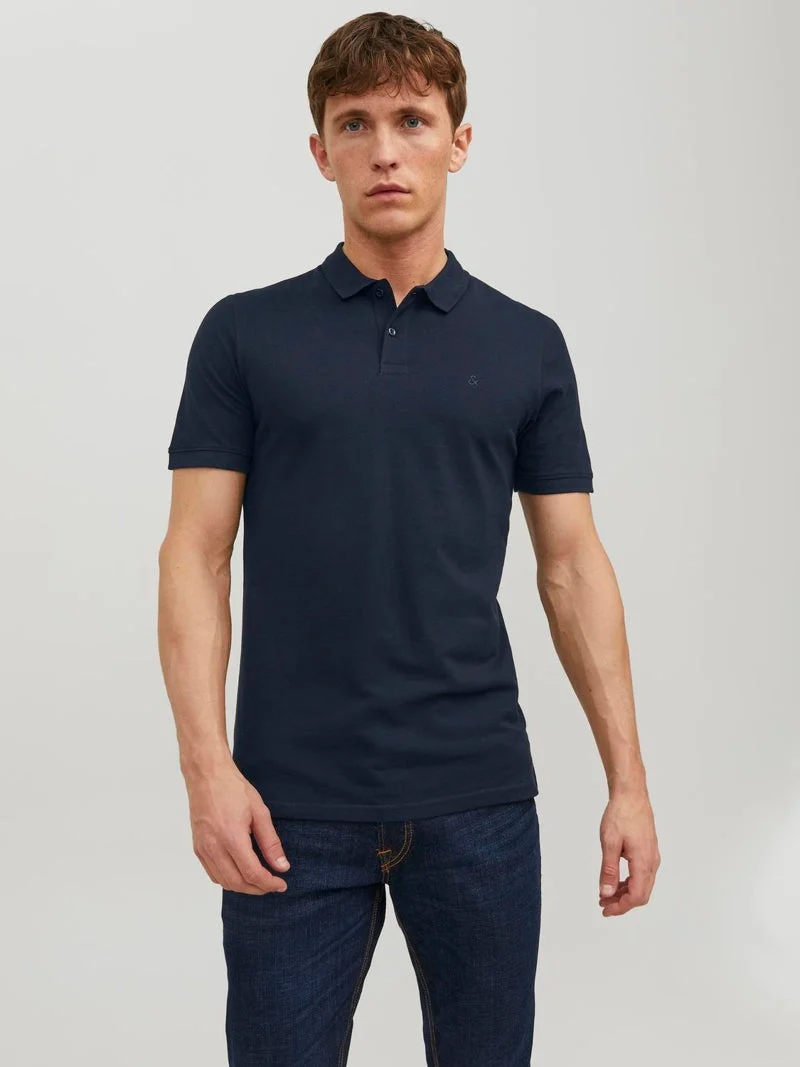 Jack & Jones Basic Polo SS Navy Blazer - Bild 6