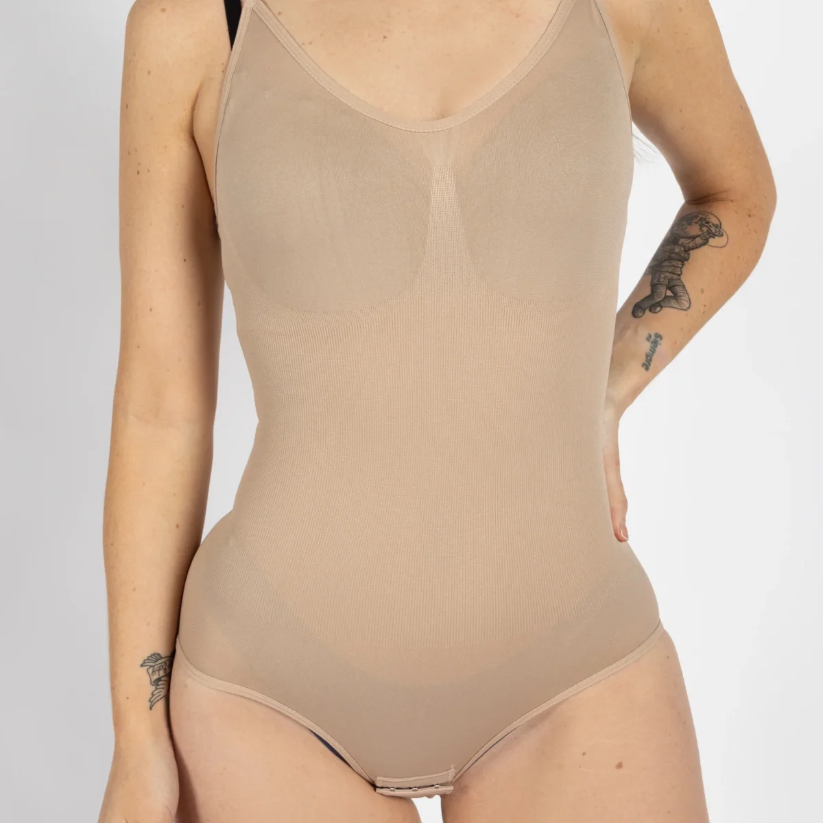 Brief Bodysuit, Sand - Bild 4